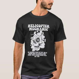 Toller Hubschrauberpilot Chopper Liebhaber Copter  T-Shirt