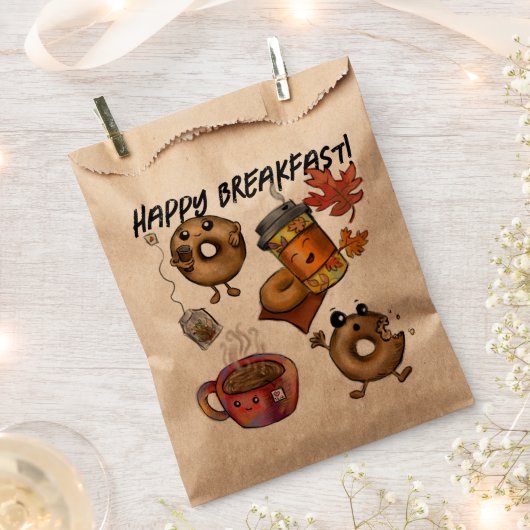 Toller Kaffee & Tee Geschenktütchen (Ausgeschnitten)