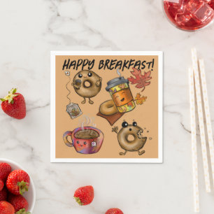 Toller Kaffee & Tee Serviette