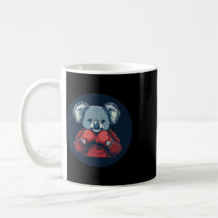 Toller Koala-Bär-Boxer für ein Knockout-Feeling  Kaffeetasse