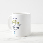 Toller Markenmanager-Personalisierte Namensgeschen Kaffeetasse (Vorderseite Links)