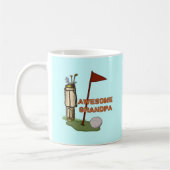 Toller Opa Golf Kaffeetasse (Links)