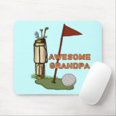 Toller Opa Golf Mousepad (Mit Mouse)