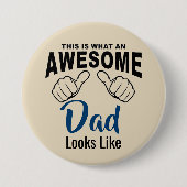 Toller Papa-Button Button (Vorderseite)