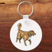 Toller Schlüsselanhänger (Vorderseite)