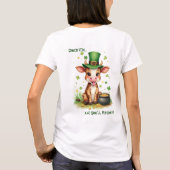 Toller St. Patrick's Day, absolut Glück T-Shirt (Rückseite)