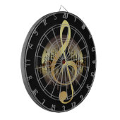 Toller Ton - Gold Dartscheibe (Vorderseite Links)