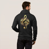 Toller Ton - Gold Hoodie (Schwarz voll)