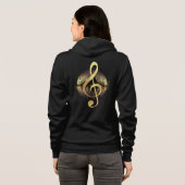 Toller Ton - Gold Hoodie (Schwarz voll)