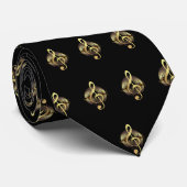 Toller Ton - Gold Krawatte (Gerollt)