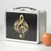 Toller Ton - Gold Metall Brotdose (Beispiel)