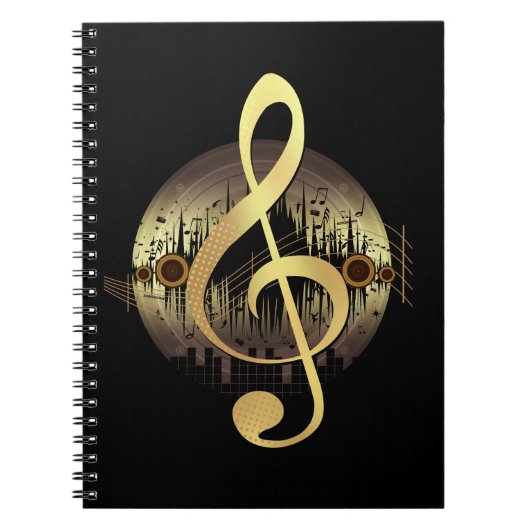 Toller Ton - Gold Notizblock (Vorderseite)