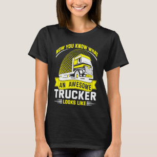 Toller Trucker LKW-Fahrer T-Shirt