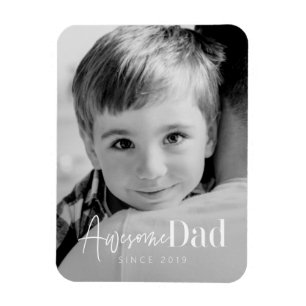 Toller Vater seit 20XX Modernes einfaches elegante Magnet