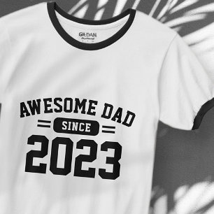 Toller Vater seit XX Athletischer Moderner Vaterta T-Shirt