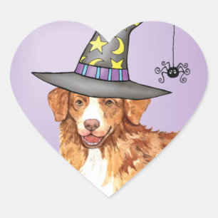 Toller Witch Herz-Aufkleber