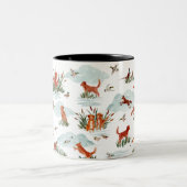 Toller Zweifarbige Tasse (Mittel)