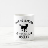 Tollerhundezuchtentwürfe Kaffeetasse (Mittel)