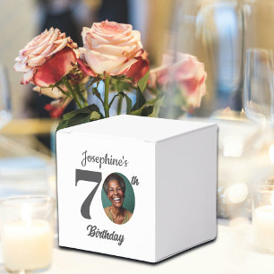 Tolles 70. Geburtstagsfeier-Foto-Andenken Geschenkschachtel