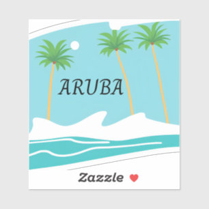 Tolles Aruba Aufkleber