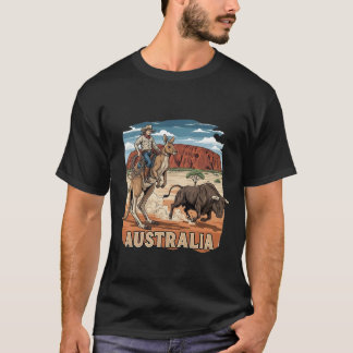Tolles Australien-Design T-Shirt