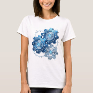 Tolles Blaues BLUE GEAR Custom-T-Shirt T-Shirt