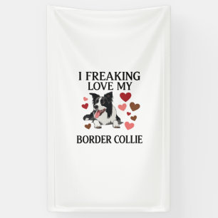 Tolles Border Collie Hund Herz_1 Banner