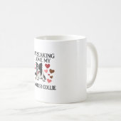 Tolles Border Collie Hund Herz_1 Kaffeetasse (VorderseiteRechts)