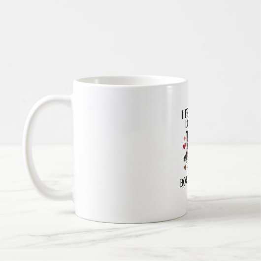 Tolles Border Collie Hund Herz_1 Kaffeetasse (Links)