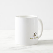 Tolles Büro-Manager-Personalisiertes Namensgeschen Kaffeetasse (VorderseiteRechts)