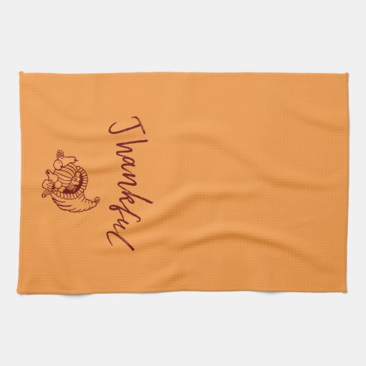 Tolles Cornucopia Küchentuch (Horizontal)