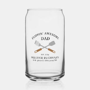 Tolles Dad-BBQ-Vater Personalized Dosenglas
