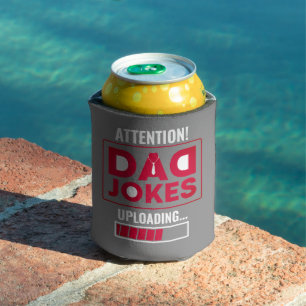 Tolles Design Warnung! Papa Witz Lade... Dosenkühler