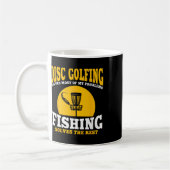 Tolles Disc-Golf- und Angelgeschenk Klein Kaffeetasse (Links)