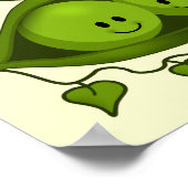 Tolles Erbsen in einem Pod Poster (Ecke)