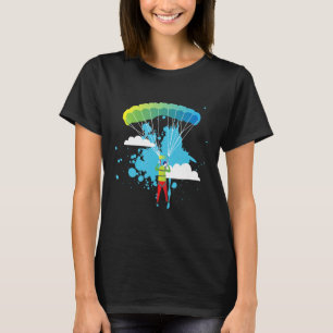 Tolles Fallschirmspringen Fallschirmspringer Sky J T-Shirt