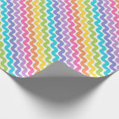 Tolles farbenfrohes Muster Geschenkpapier (Ecke)