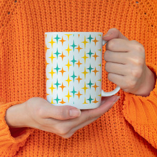 Tolles Fünfziger - Dreifache Sternenexplosion Tass Kaffeetasse