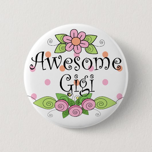 Tolles Gigi T-Shirt Button (Vorderseite)
