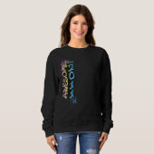 Tolles Graffiti-Motiv seit 2011 Sweatshirt (Vorne ganz)