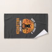 Tolles Halloween-Schwarzes-Katze Handtuch (Handtuch)