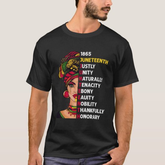 Tolles Junenth Junenth 1865 T-Shirt (Vorderseite)