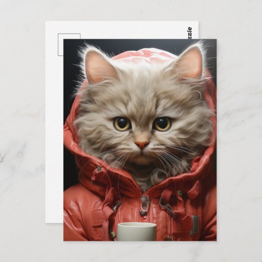 Tolles Kaffee Postkarte (Vorne/Hinten)