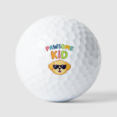 Tolles Kinder-Cute-Hund-Design-Geschenk Golfball (Vorderseite)