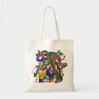 TOLLES Mardis Gras Tragetasche