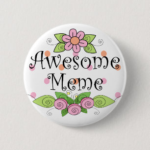 Tolles Meme T-Shirt Button