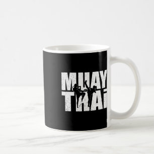 Tolles Muay-Thai-Design Mma-Fighter-Training Kickb Kaffeetasse