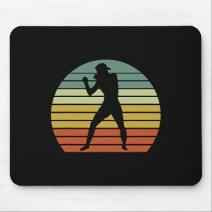 Tolles Muay Thai-Geschenk Kickboxen Kampfsportler Mousepad