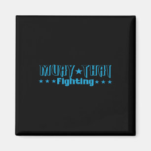 Tolles Muay Thai-Geschenk Kickboxen Martial Artist Magnet