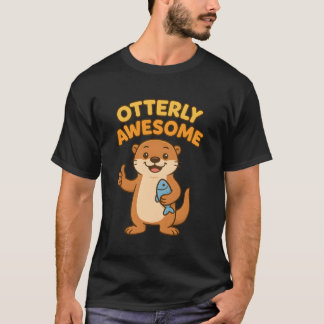 Tolles Otter-T-Shirt | Süßer Tierwitz T-Shirt